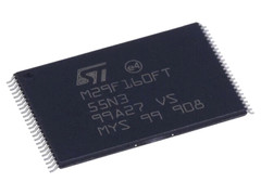 M29F160FT55N3E2 IC: FLASH memory; 2Mx8bit; 55ns; TFSOP48; parallel