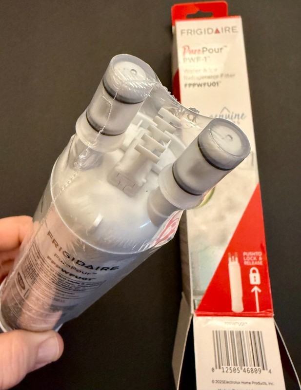 Frigidaire PWF-1 Water Filter TWO PACK PurePour FPPWFU01 Sealed OEM FREE SHIP gallery