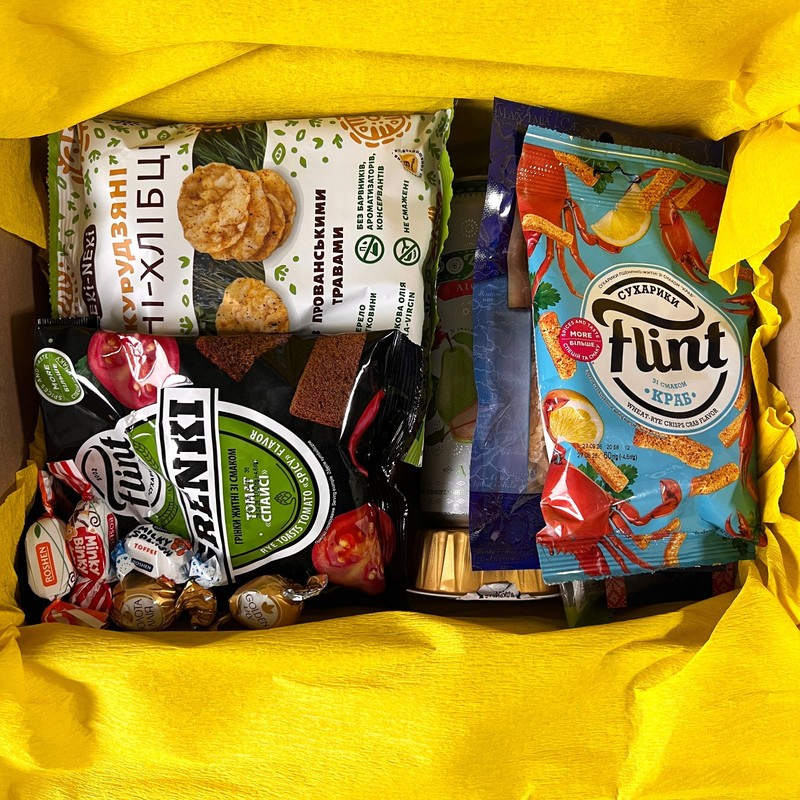 Odesa Ukraine Gift Snack Set Authentic Ukrainian Treat Selection with Beverage gallery