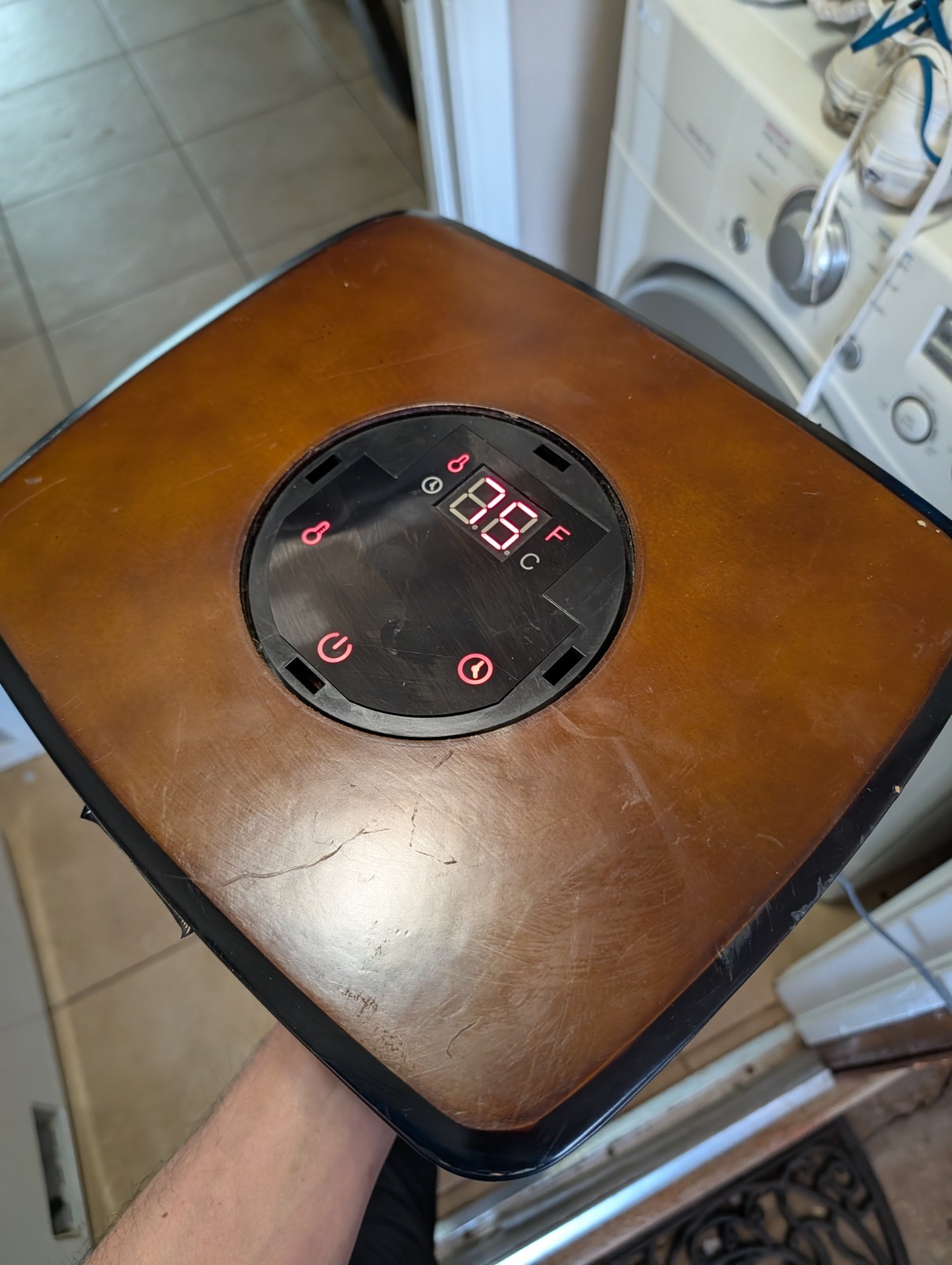 Greentouch Infrared Electric Space Heater Walnut Finish Model 1224HI-13-243 gallery