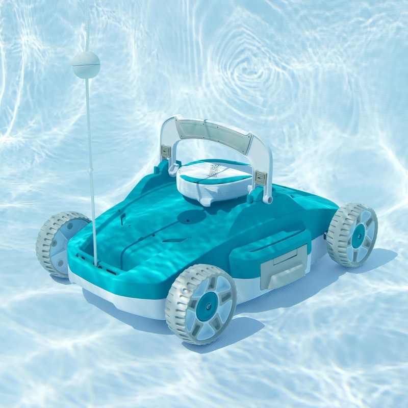 Cleaner Robotic Pool Cordless Vacuum 90 Min Runtime Bestway Automatic G200 gallery
