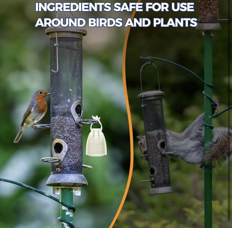 Squirrel Chipmunk Outdoor 10P Deterrent for Bird Feeders,Attic,Cars NI gallery