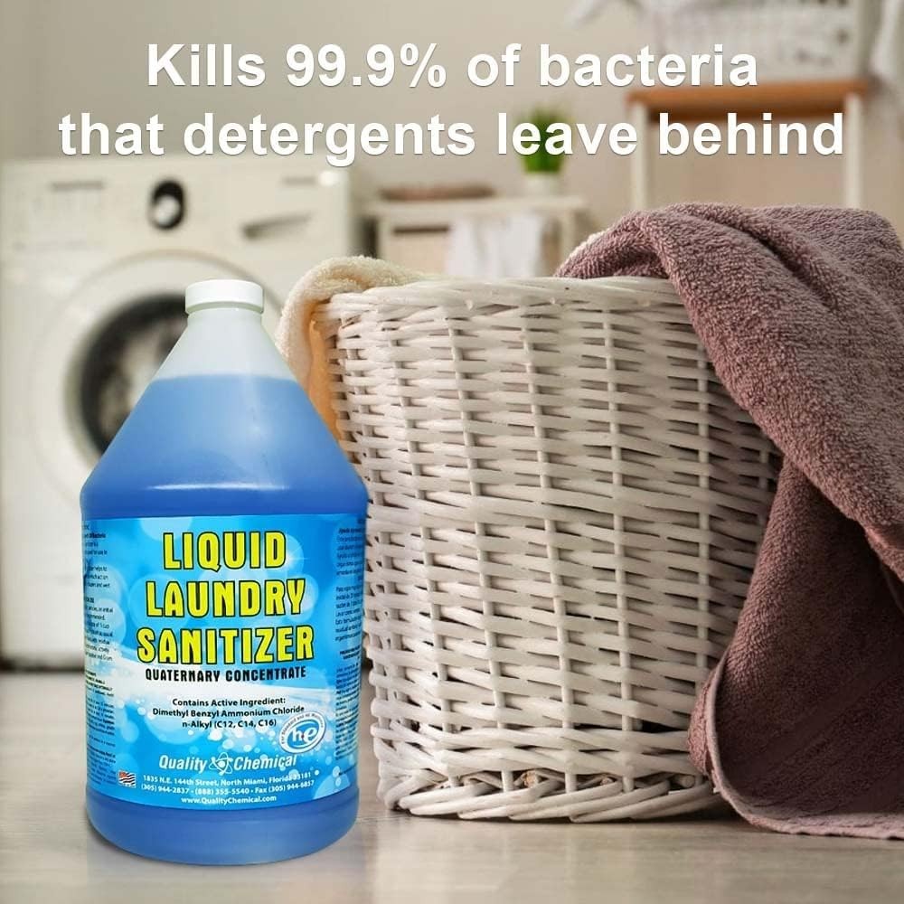 Laundry Sanitizer/for Commercial or Household use / 1 Gallon 128 oz. gallery