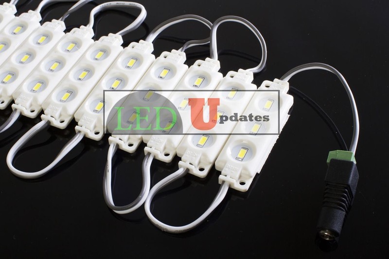 LEDupdates Brightest Store front LED Window Light module with UL power supply gallery