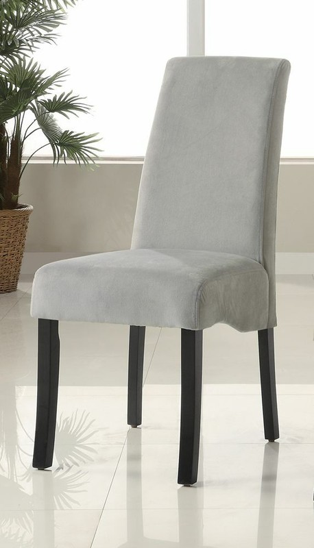 5 PC BLACK WAVE DESIGN DINING TABLE GREY CHAIRS DINING ROOM FURNITURE SET gallery