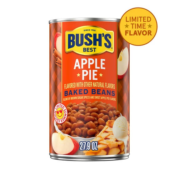 Bush's Apple Pie Flavored Baked Beans, Summer Edition Canned Beans, 27.9can gallery