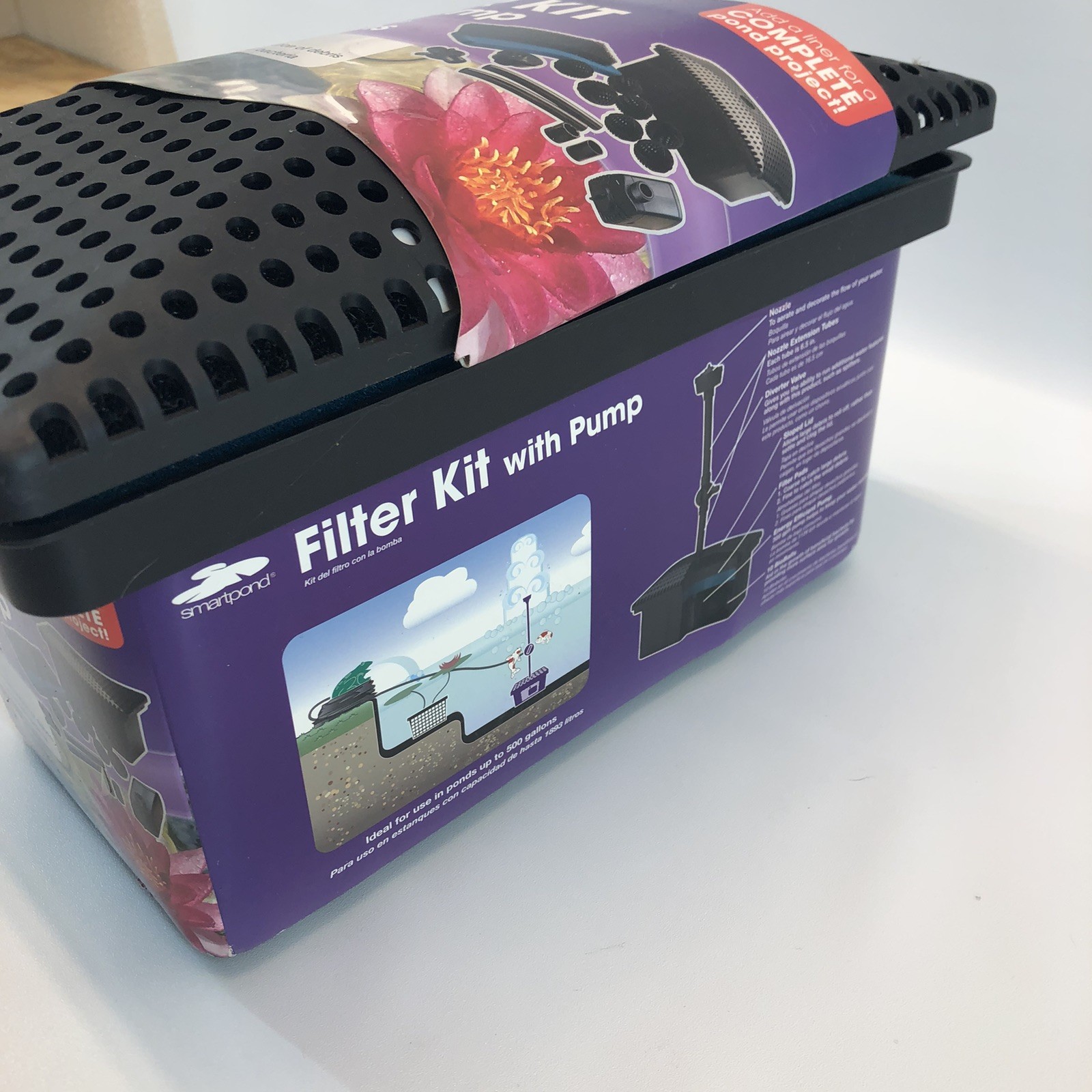Smartpond Pond Filter Box 500 Lb Compatible with Most Pumps aquarium gold koi gallery