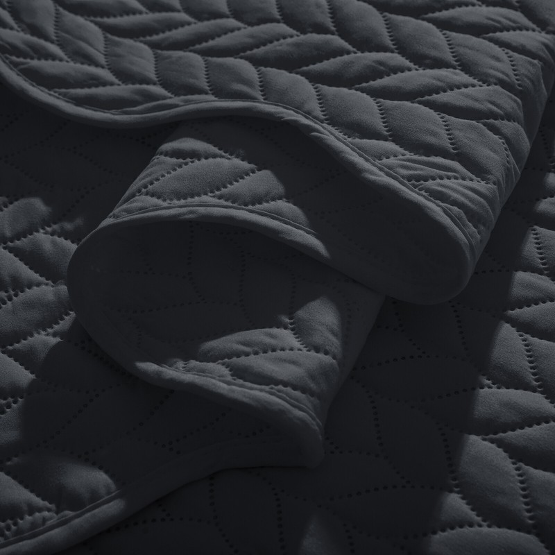 3 Piece Quilted Bedspread Set Ultra Soft King Size Embossed Coverlet Bed Throw gallery