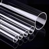 Clear Plastic Acrylic Perspex Tube OD 6 to 150mm Hollow Pipe PMMA 500mm cut gallery