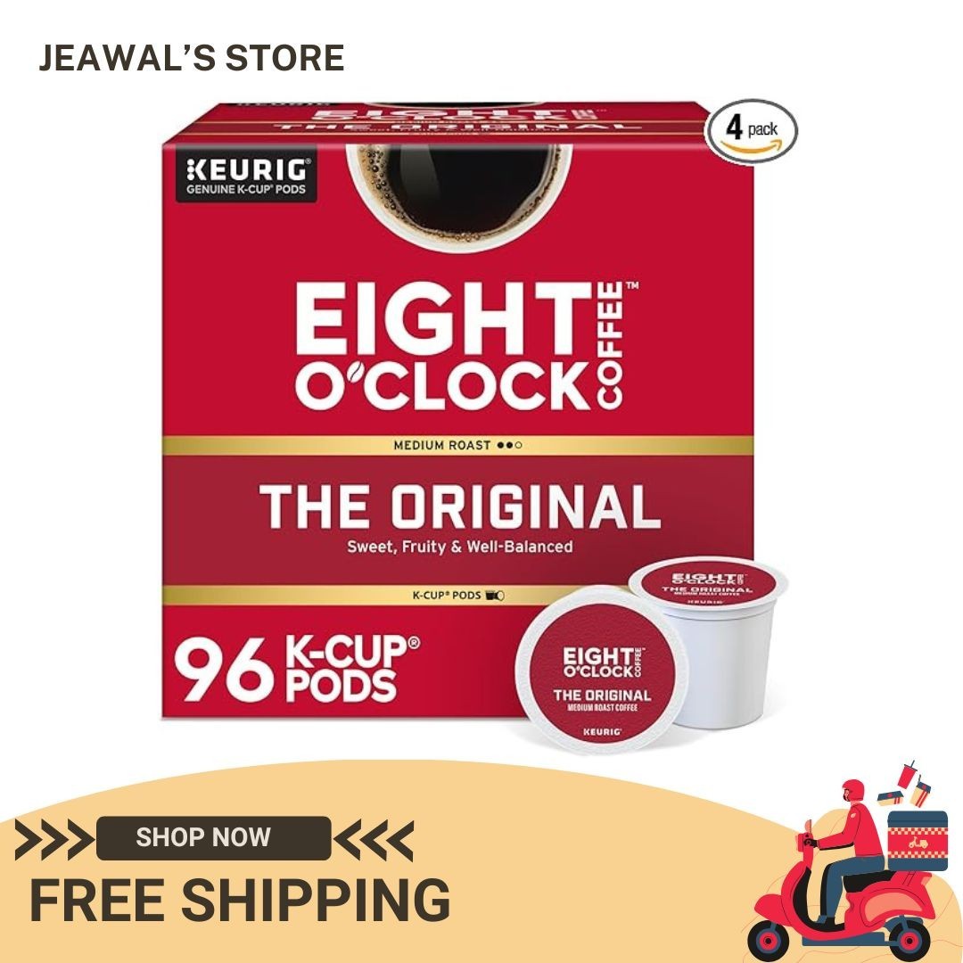 Eight O'Clock Coffee The Original Medium Roast Coffee K-Cup Pods, 96 Count gallery