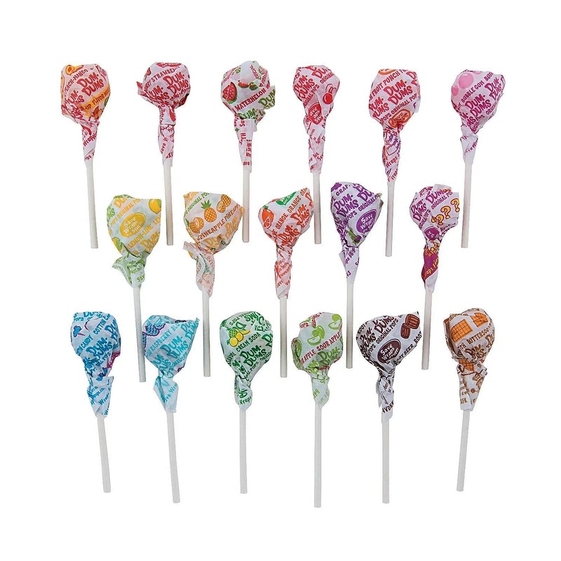 Dum Dums Original Mix, Assorted Lollipop Suckers Nostalgia Bulk Candy (4 Pounds) gallery