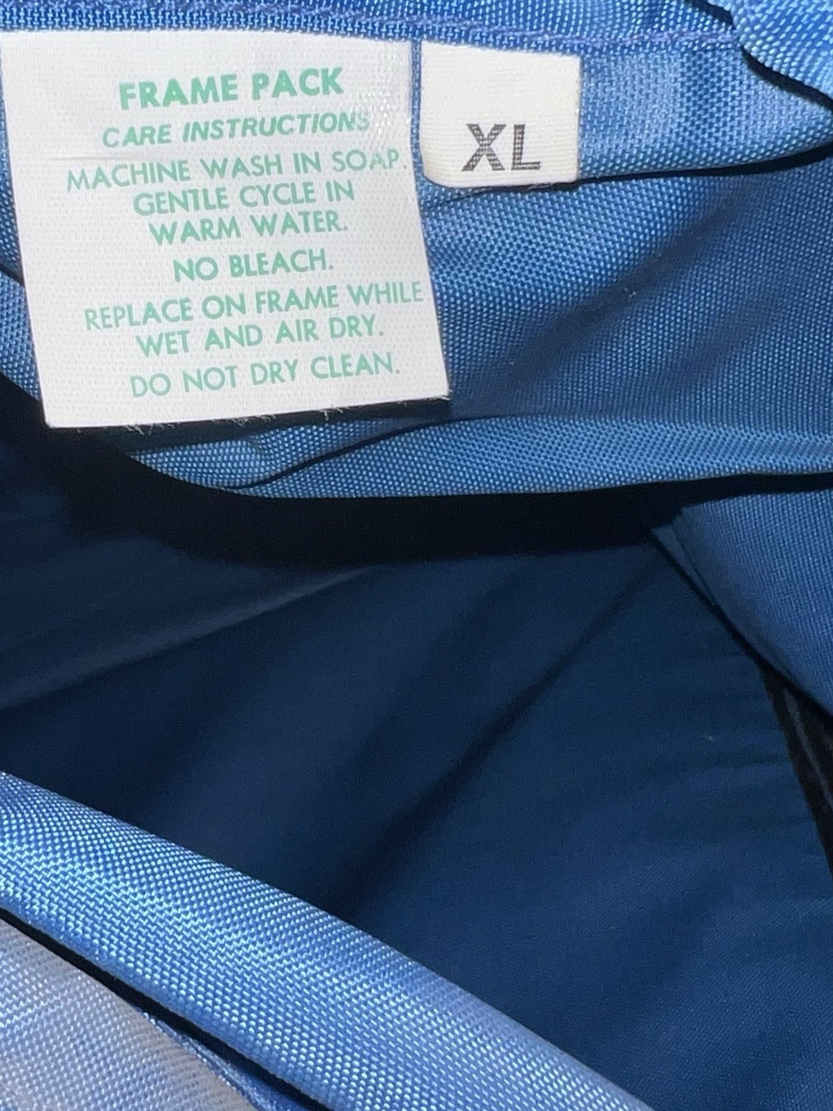 Vintage KELTY X-Large External Frame Backpack Blue Hiking MountainPack 3