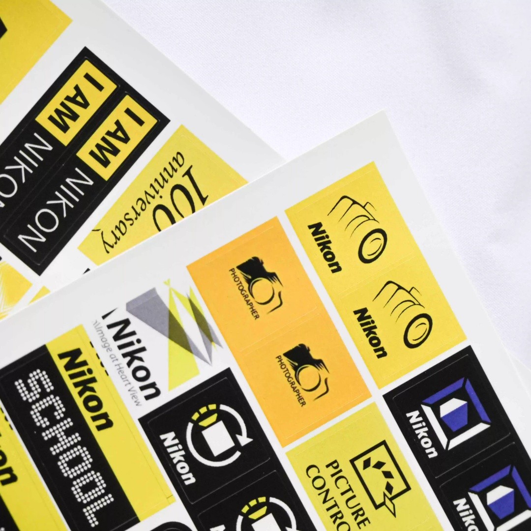 For Nikon Camera Sticker Lens Hood Decorative Sticker label gallery