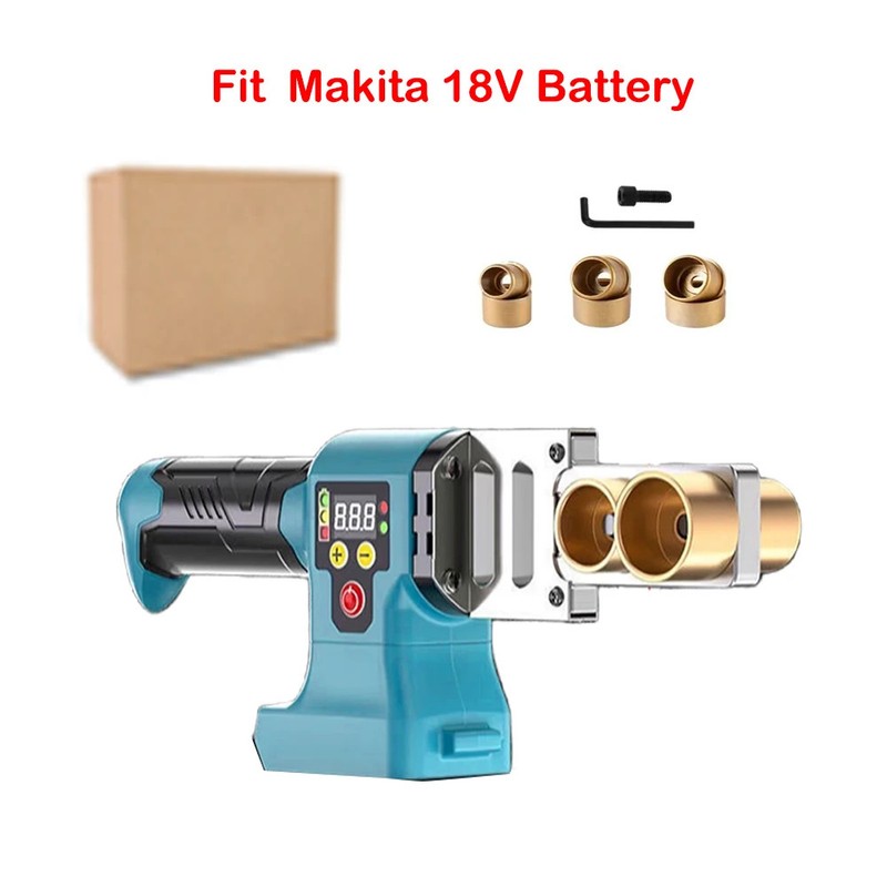 Electric Pipe Welding Machine Cordless Fuser PPR PE Soldering Iron Plastic Tube gallery