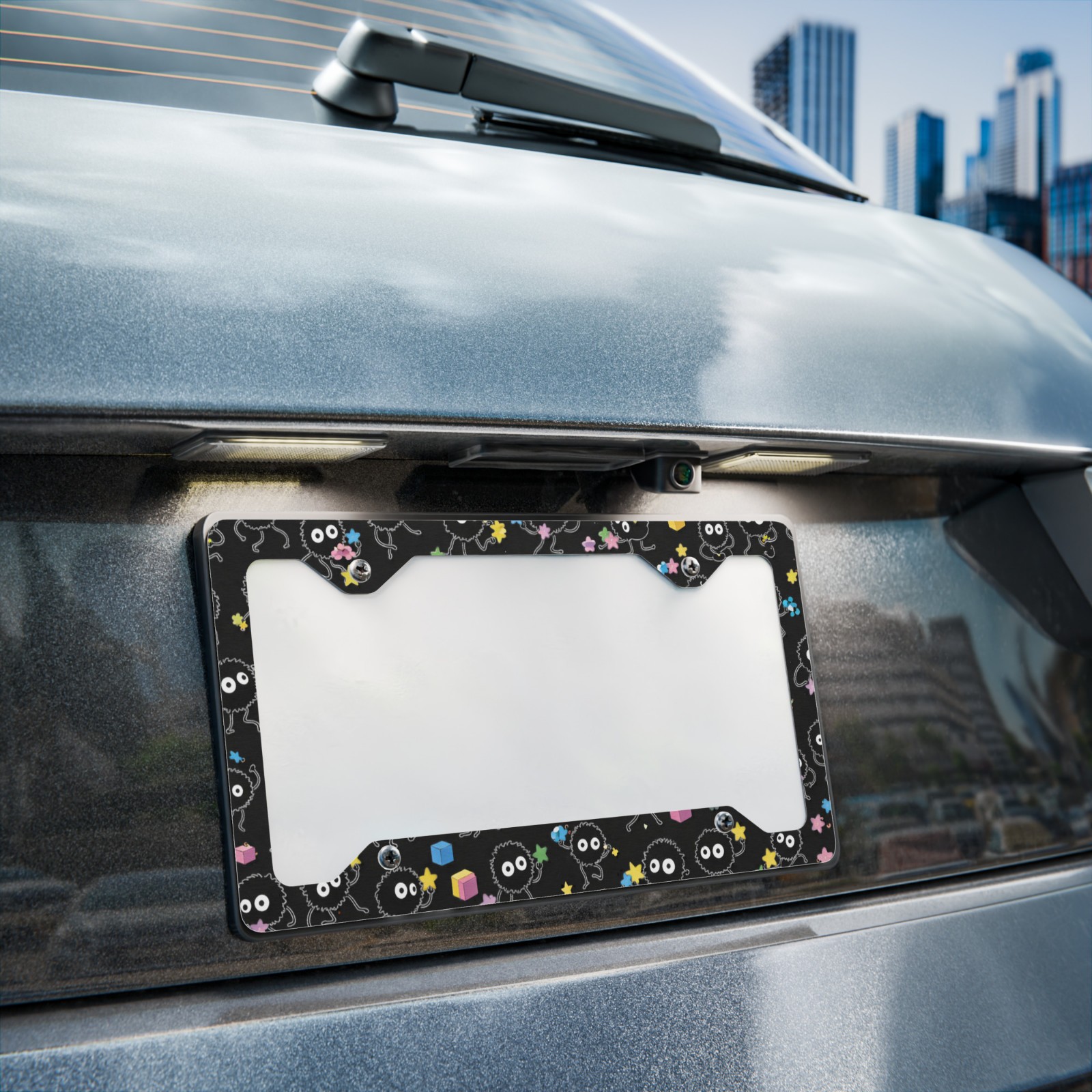 Soot Sprite License Plate Frame Spirited Away Kamaji Ghibli license Totoro gallery