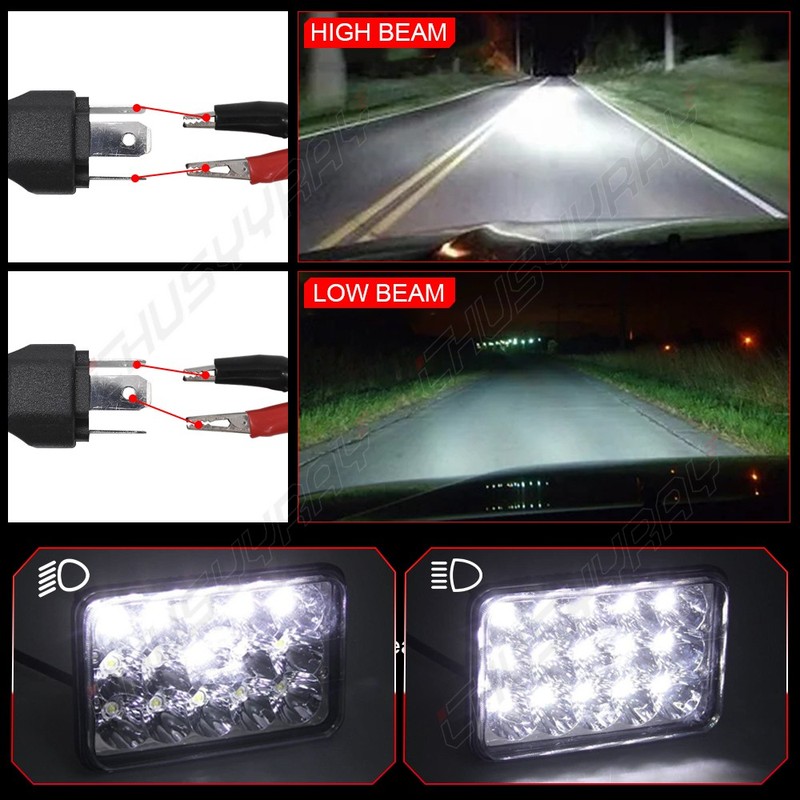 2X LED Headlight For John Deere 5225, 5310, 5325, 5425, 5525, 5625, 5725; TL6420 gallery