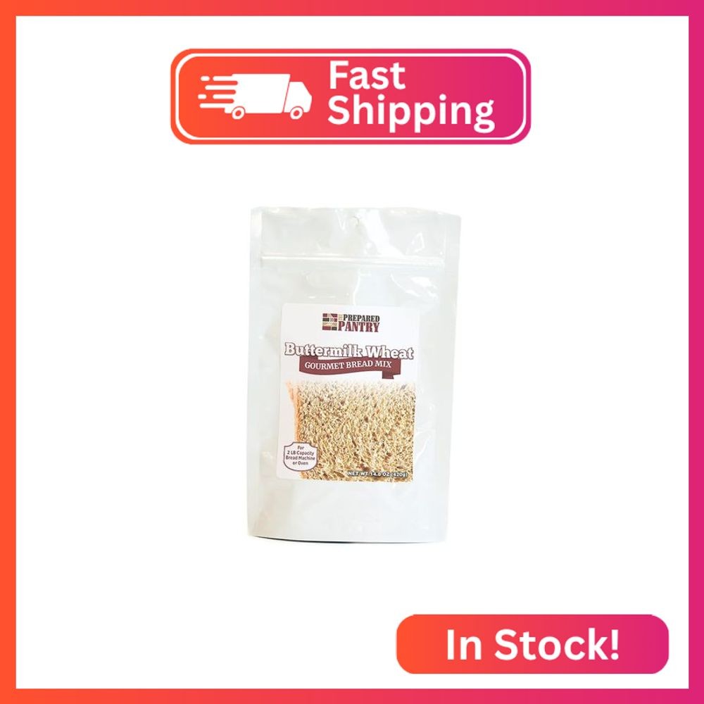 The Prepared Pantry Buttermilk Wheat Bread Mix; Single Pack; For Bread Machine o gallery