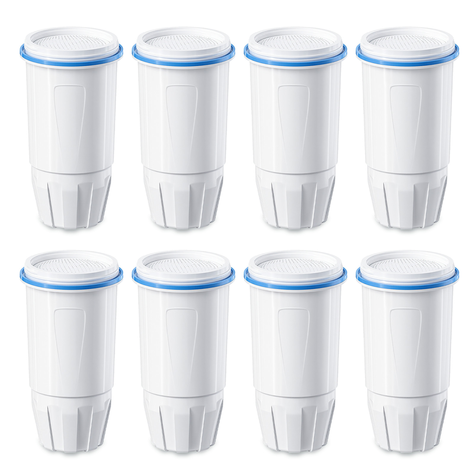 8x Water Filter Replacement for Zero Water ZR-017, ZR-001 Pitcher Water Filter gallery