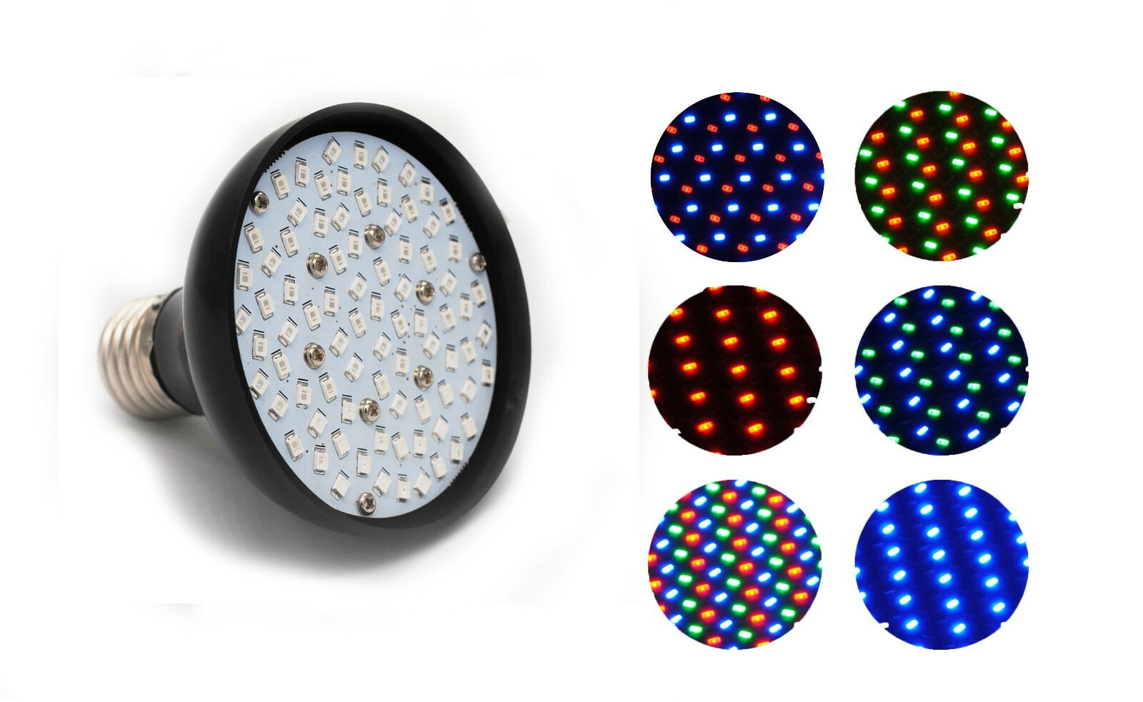 12 Volts 84 SMD LED Pool Spa Tub Mini Replacement Light Bulb RGB Color Changing gallery