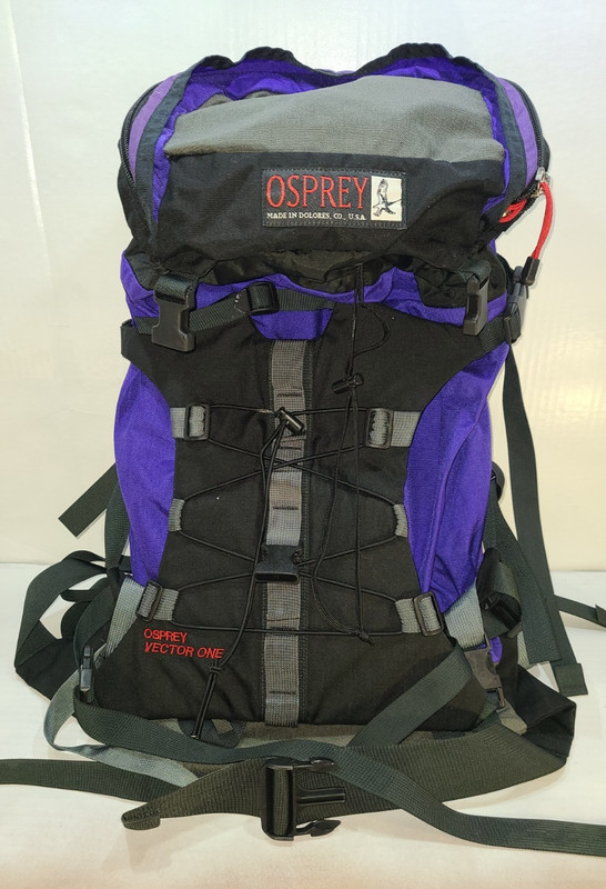 Osprey Vector One Made in USA Backpack Purple