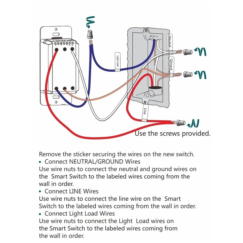 Smart Dimmer Light Switch, Single Pole, Alexa Compatible, No Hub Required, Wh... gallery