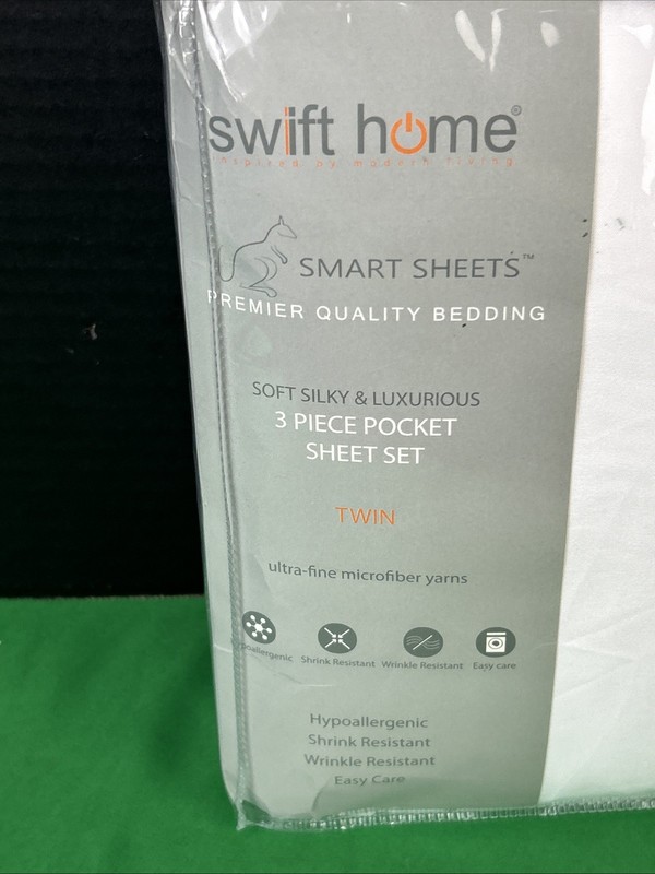 Swift Home Smart Sheet Set With 8" Side Storage Pockets gallery