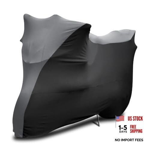 Indoor Motorcycle Cover, Soft Stretch Elastic XL(96 x 41 x 49 inches) gallery
