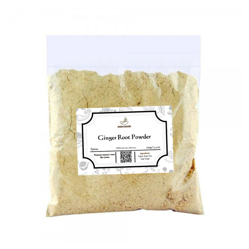 Organic Ginger Root Dried Powder | Ceylon 100% Organic pure natural Spices gallery