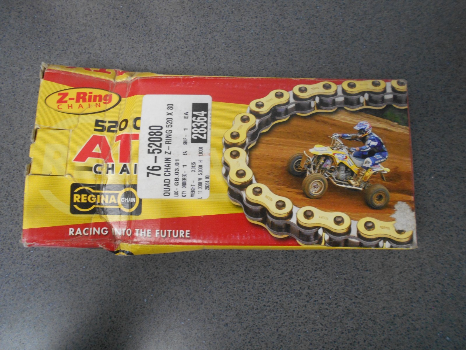 520 QUAD CHAIN Z RING FOR ATV APPLICATIONS SEE DESCRIPTION BELOW gallery