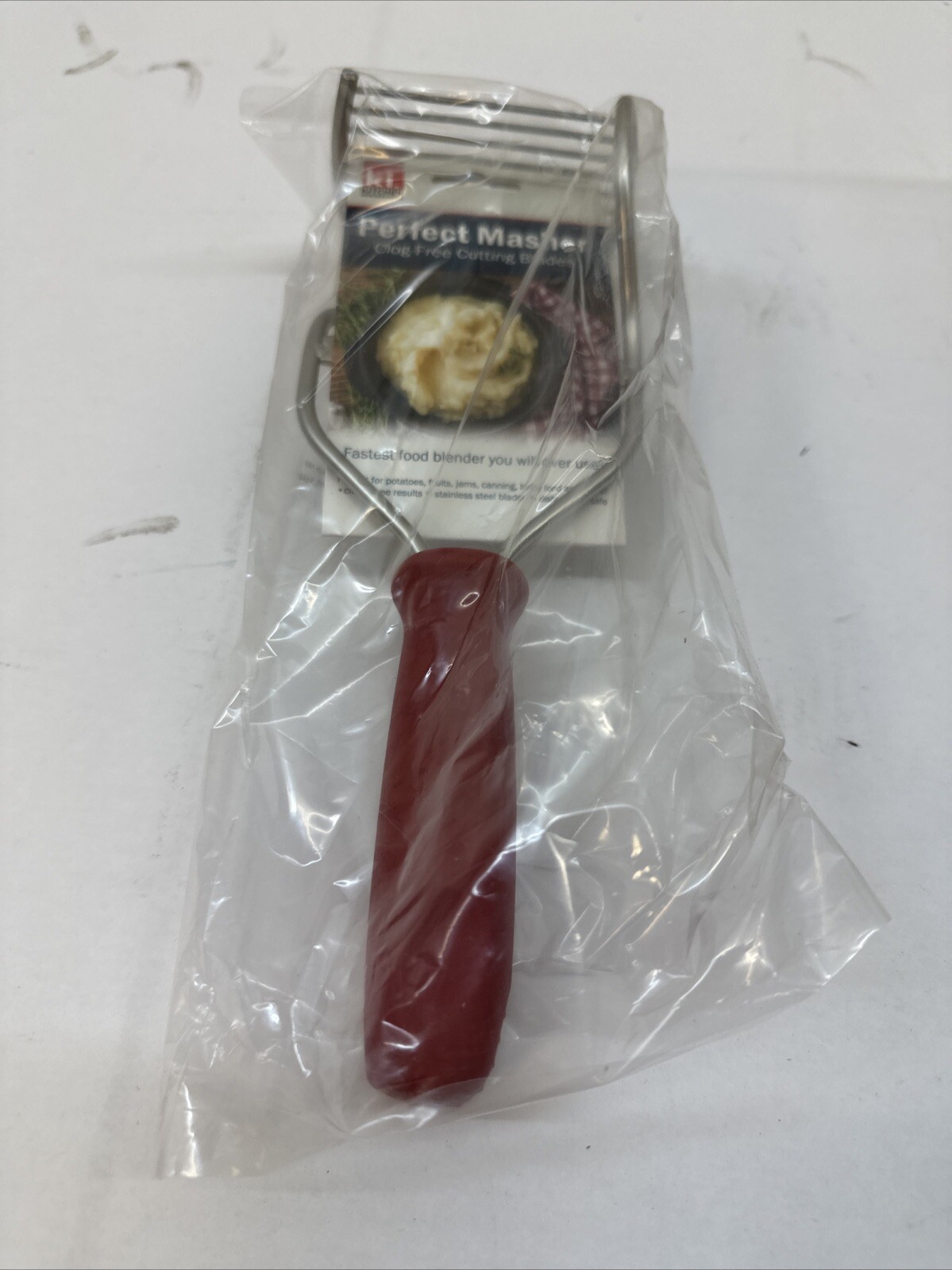Kitchen Innovations Diamond Series Potato Masher, Black gallery