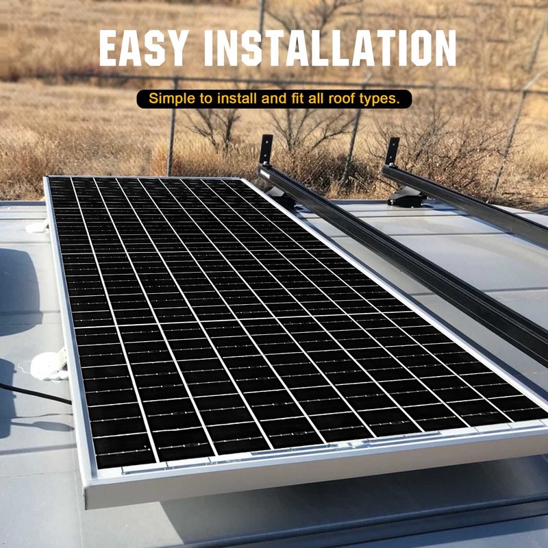 400W Solar Panel Kit High-Efficiency Charger Battery Off Grid Caravan RV Home US gallery