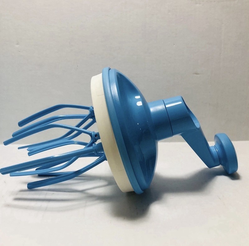 2014 Tupperware Whip 'N Prep Chef Accessory Manual Mixer Blue Replacement Part gallery