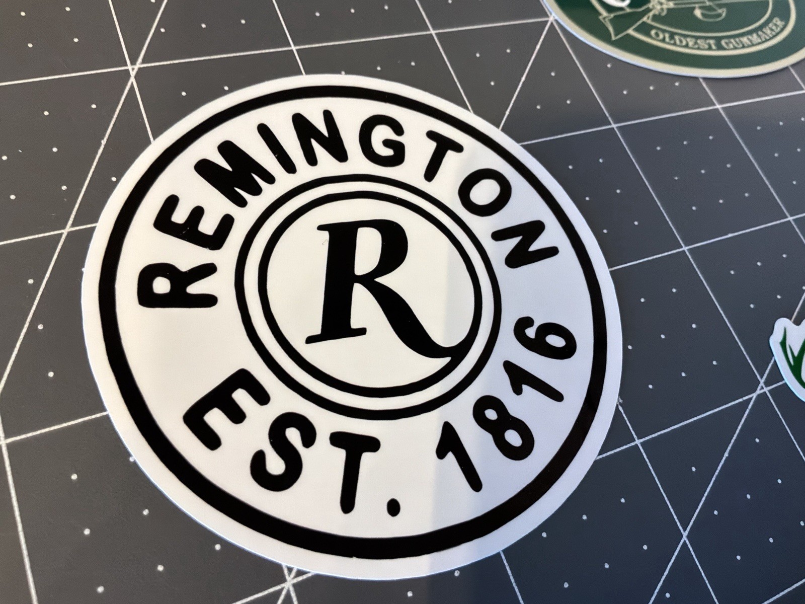 Remington Firearms Stickers 3 Sticker Lot 3” And 4” gallery