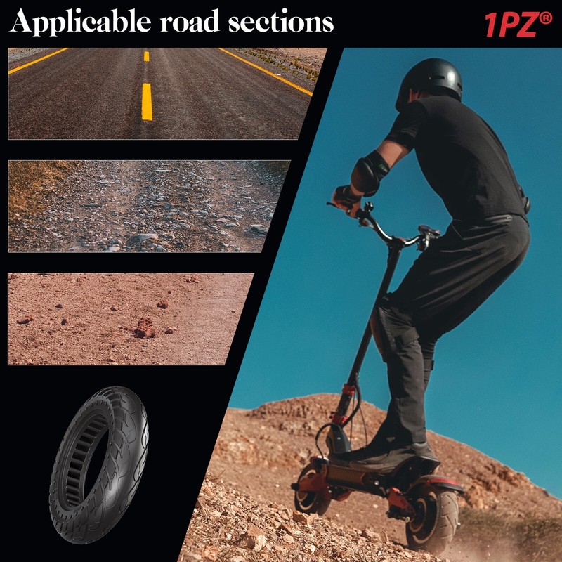 10 Inch Electric Scooter Solid Tire 10X2.125 Tyre M365 & Gotrax G4 Xiaomi Pro 1S gallery