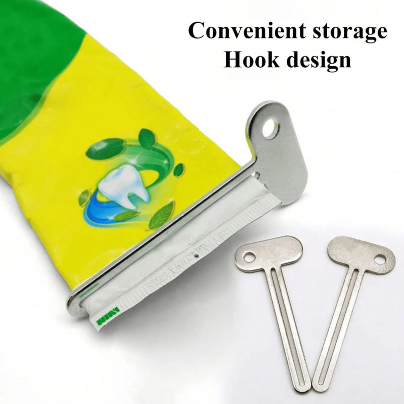 4pcs Toothpaste Squeezer Manual Toothpaste Dispenser Tool Bathroom Supplies gallery