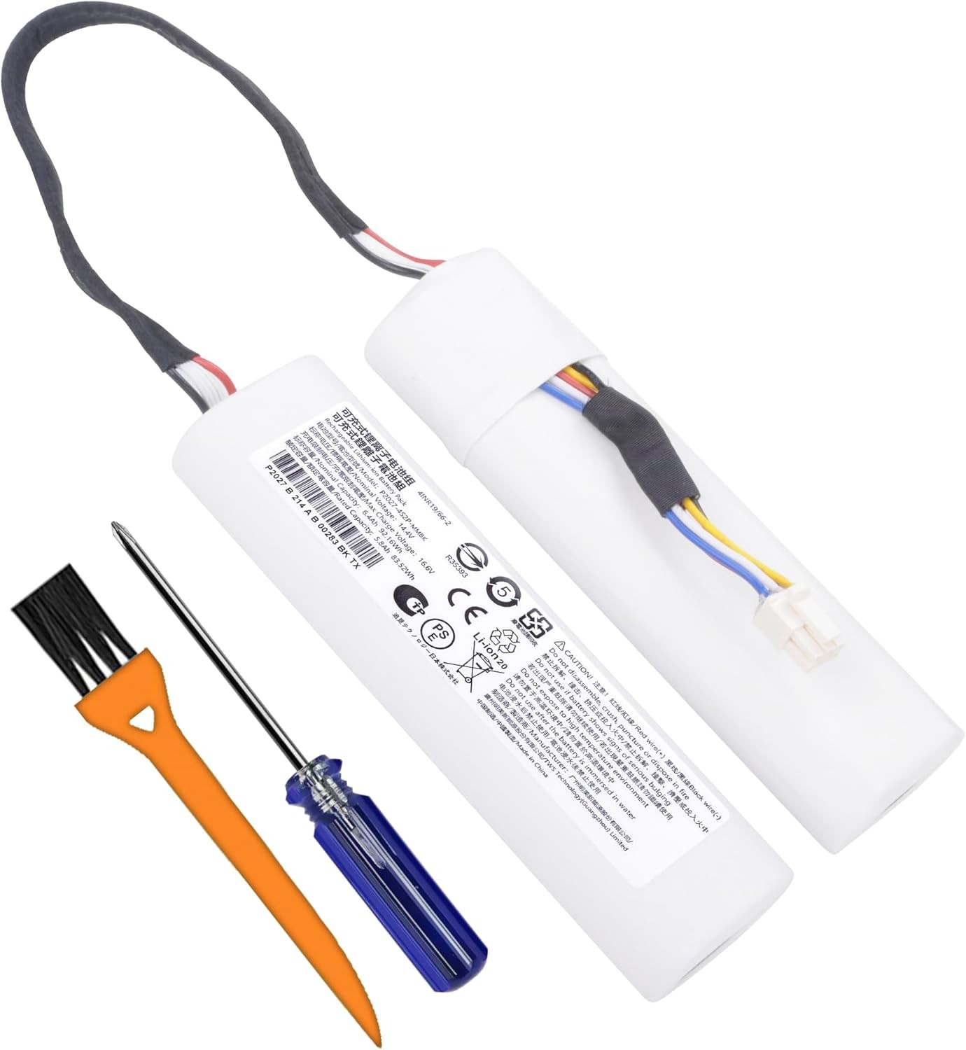 6400mAh 14.4V Robot Vacuum Cleaner Replacement Battery for Dreame W10 W10S gallery