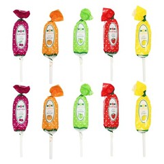 Bonbons Barnier Fruit Assorted Lollipops 10pcs – Mixed Fruit Flavored Lollipops