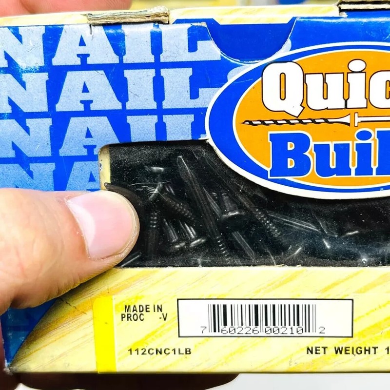 4 Pack Quick Build 112CNC1LB, Clous Clavos 1-1/2 in Steel Concrete Nails 1lb gallery