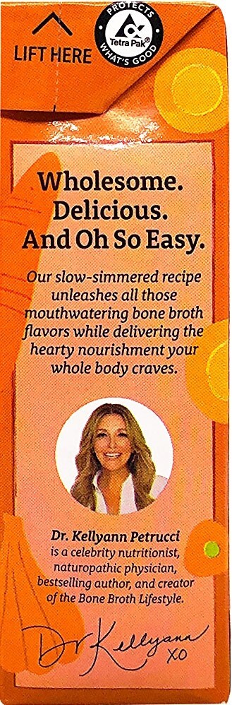 Dr. Kellyann Roasted Chicken Bone Broth - 15g protein - 16.9 oz gallery