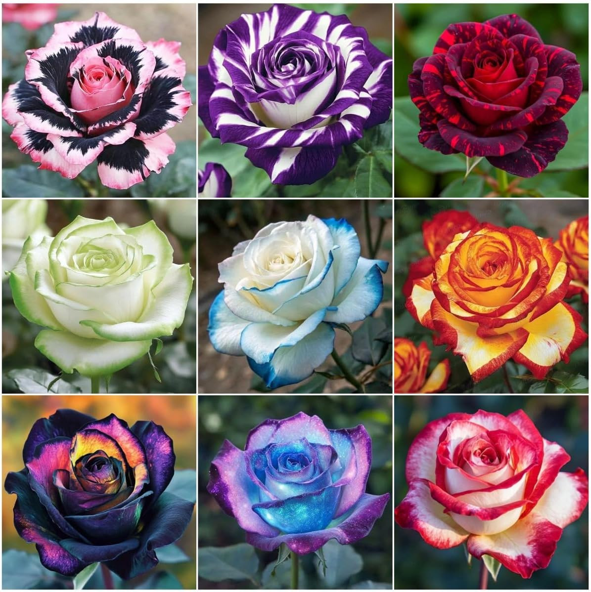 290+ Mixed Color Rose Seeds for Planting – Heirloom Non-GMO Perennial Rosa Flowe gallery