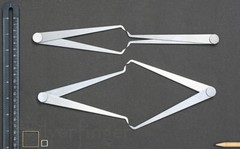 CALIPER Measuring Tool 150mm Stainless Steel Inside Calipers Straight Leg Clay