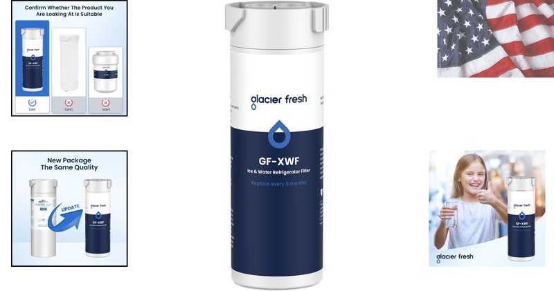 XWF Replacement For GE XWF Refrigerator Water Filter Pack of 1 Not for XWFE gallery