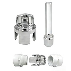 1 Inch PVC Pipe Threader Kit–Internal & External Threading Tool for Plastic Pipe