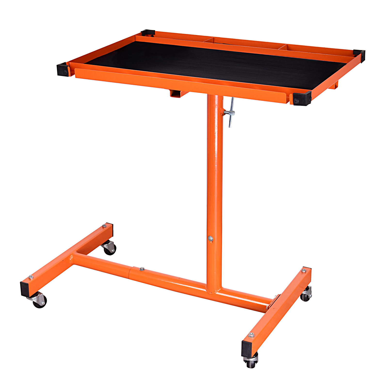 AAIN Mobile Work Table with 4 Swivel Wheels and Adjustable Height Mechanic Table gallery