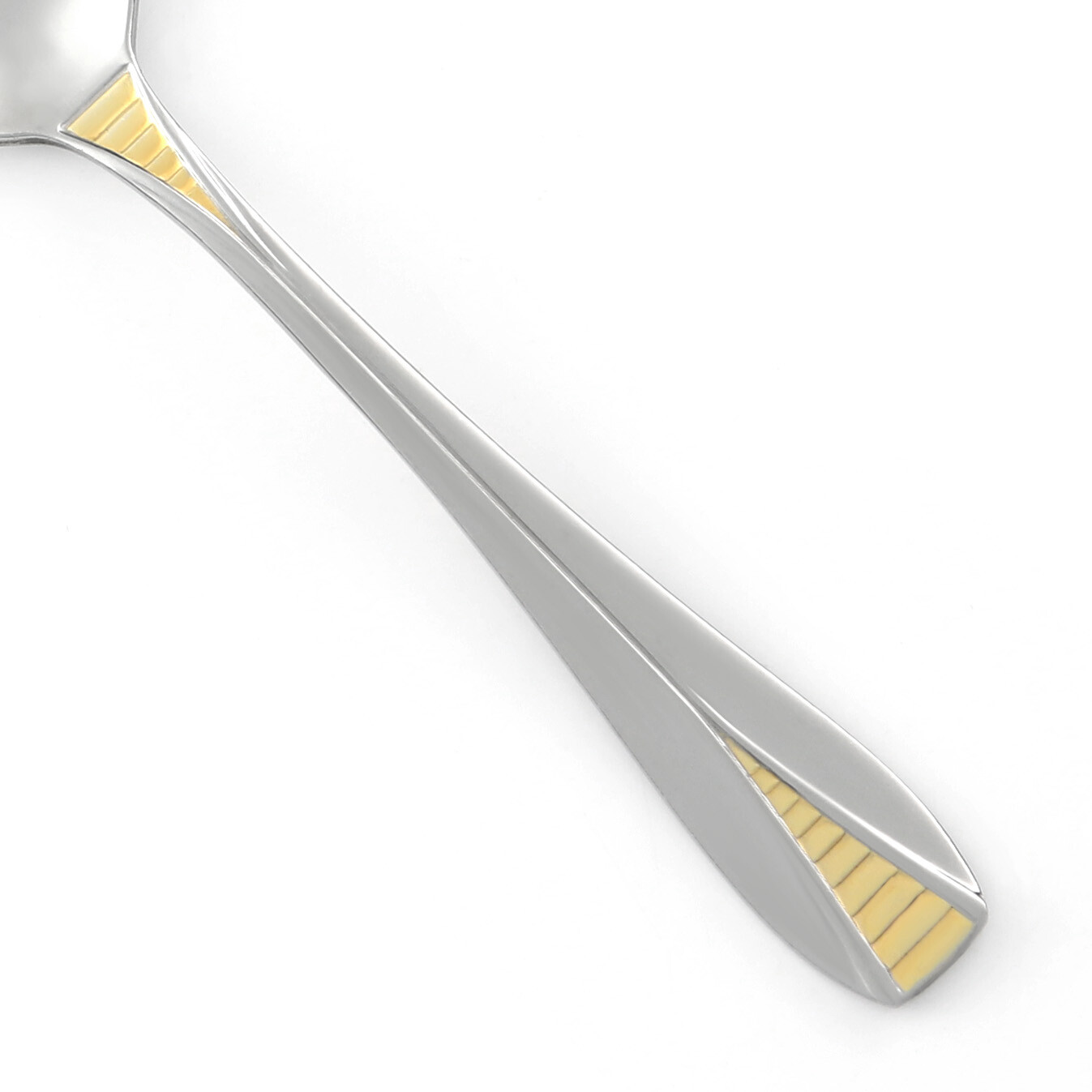 Retroneu AVALON GOLD ACCENT Stainless Korea Glossy Silverware CHOICE Flatware gallery