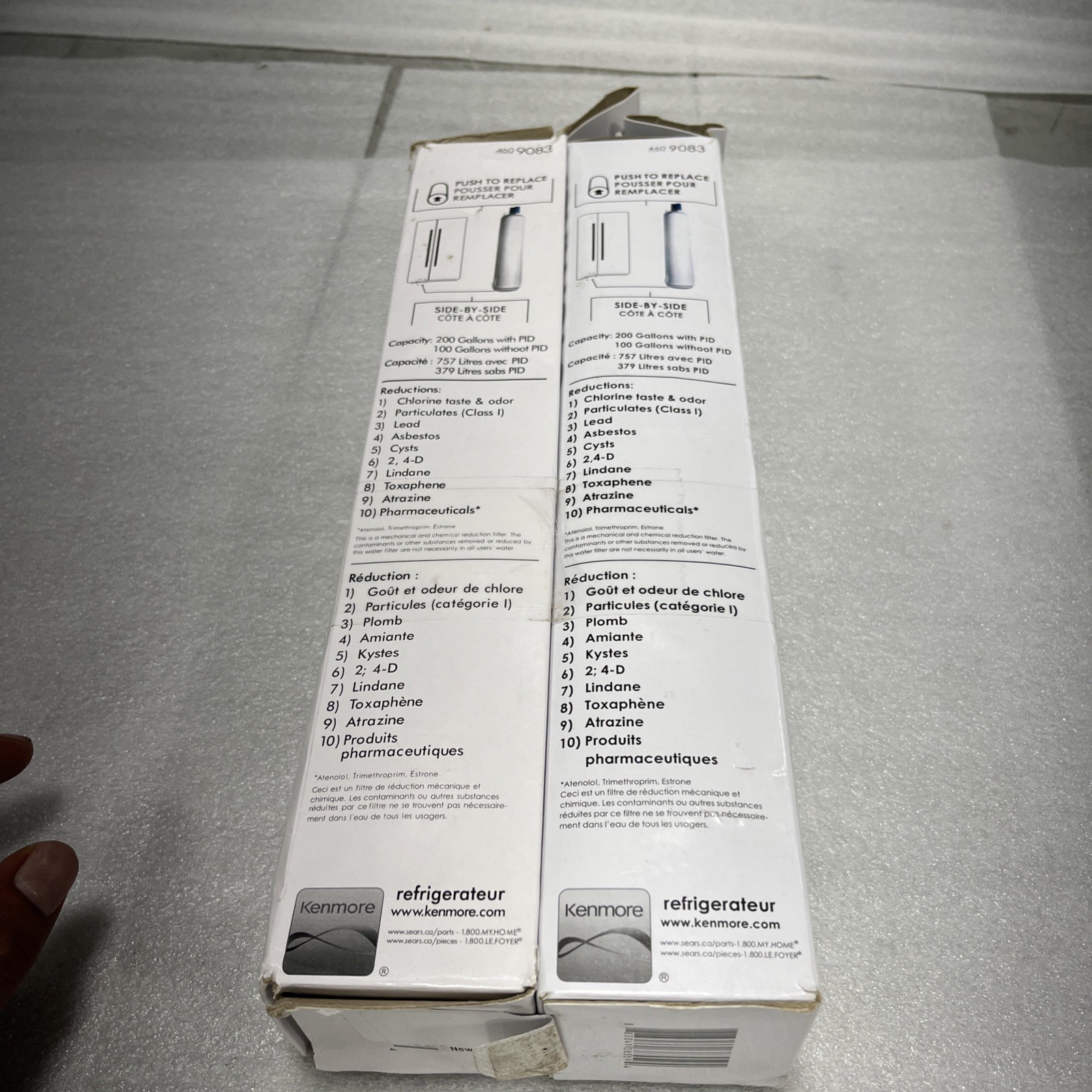 2 Pack Kenmore 4609083 Replacement Refrigerator Water Filter gallery