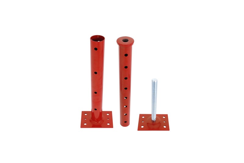 4pcs Adjustable Floor Jack Post House Floor Leveling Lift 19"-36" Height Range gallery