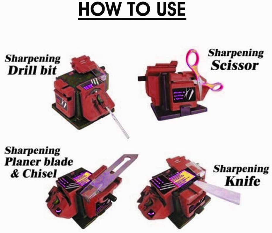 Universal Sharpening Station, Multifunctional Sharpener for Drill Knife Chisel gallery