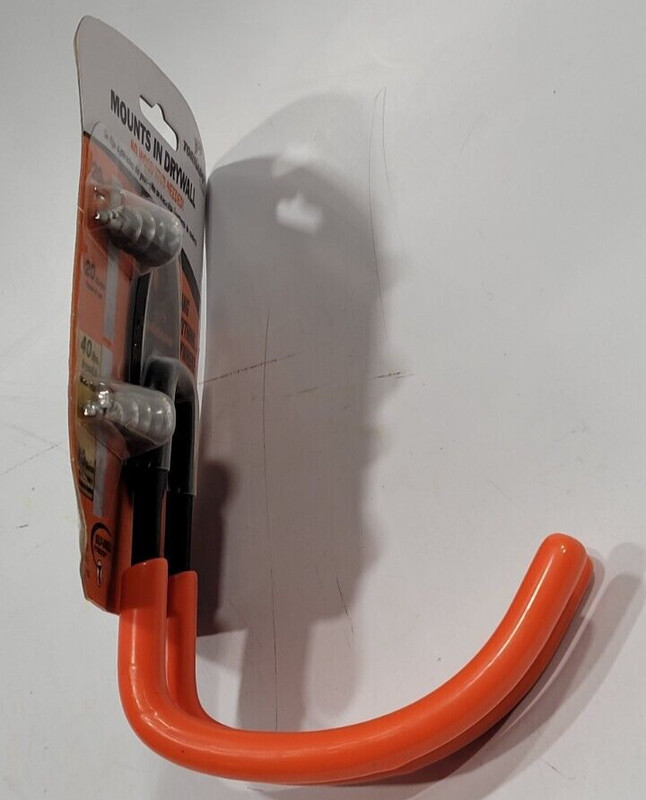 TORNADO #00520 LARGE J HOOK ORANGE COATED 40 LB CAPACITY, NEW ! gallery