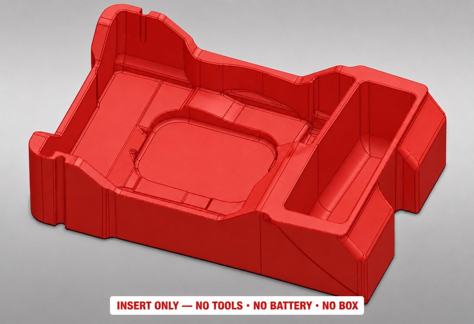 Milwaukee Packout Insert for M12 12V Cordless 3/8 in. Crown Stapler gallery